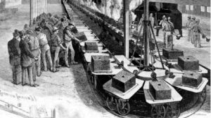 Англия, отливка